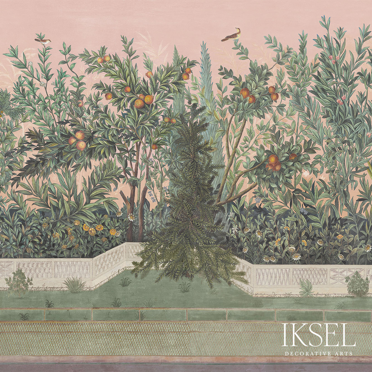 Livia's Garden - Sunrise Wallpapers | Schumacher